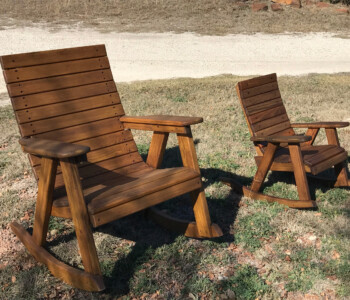 Quality Patio Furniture Children's Rocking Chair Handcrafted by Jack Hudson (830) 367-3848 Quality Patio Furniture Children's Rocking Chair