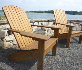 Quality Patio Furniture Flat Back Adirondack Chairs Handcrafted by Jack Hudson (830) 367-3848 Two Flat Back Adirondack Chairs Quality Patio Furniture Handcrafted by Jack Hudson (830) 367-3848